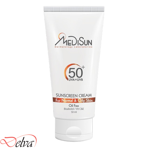 کرم ضد آفتاب فاقد رنگ مدیسان SPF50