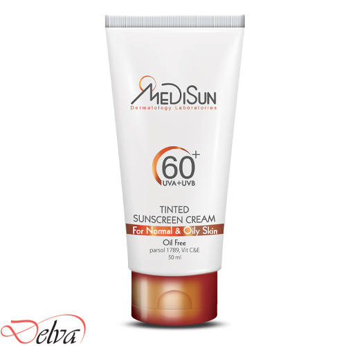 کرم ضد آفتاب رنگی مدیسان SPF60