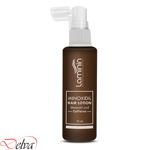 محلول تقویت‌ کننده مو حاوی ماینوکسیدیل و کافئین لامینین