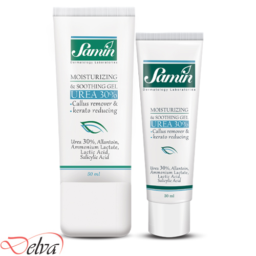 ژل لایه بردار و مرطوب کننده قوی اوره 30% ثمین