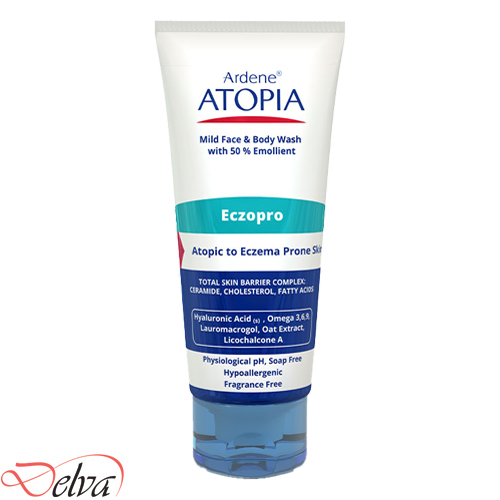 لوسیون شوینده 50% روغن نرم کننده صورت و بدن اگزو پرو آردن آتوپیا