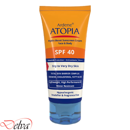 کرم ضد آفتاب رطوبت رسان صورت و بدن درای ریلیف آردن آتوپیا