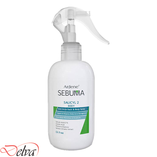 اسپری ضد جوش بدن سالیسیل 2 آردن سبوما