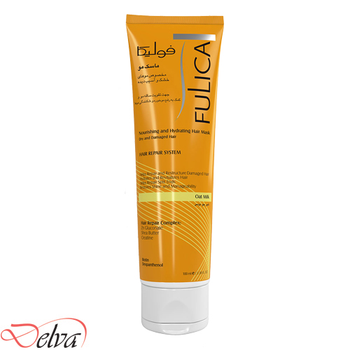fulica-nourishing and hydrating -hair mask ماسک مو مخصوص موهای خشک و آسيب دیده فولیکا