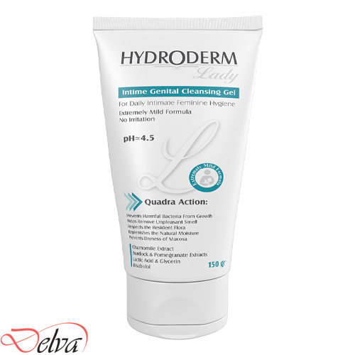 ژل بهداشتی ژنیتال بانوان مدل روزانه هیدرودرم