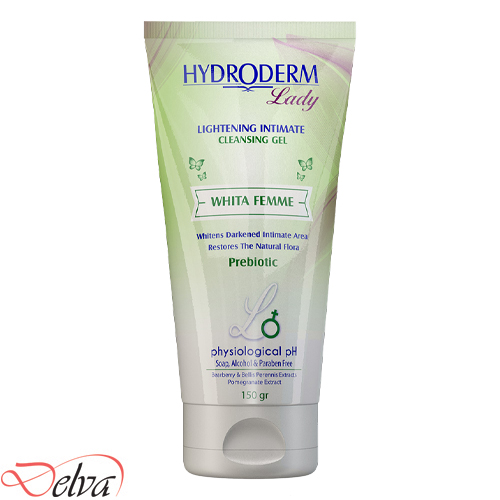 ژل بهداشتی ژنیتال بانوان مدل روشن کننده هیدرودرم