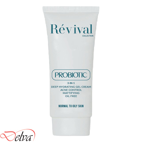 ژل کرم آبرسان 24ساعته پوست نرمال تا چرب رویوال