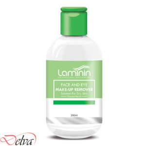 محلول پاک کننده آرایش صورت و دور چشم پوست خشک لامینین