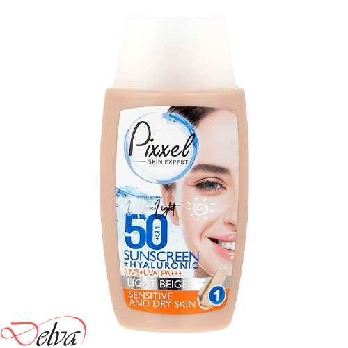 کرم ضد آفتاب رنگی پوست خشک پیکسل