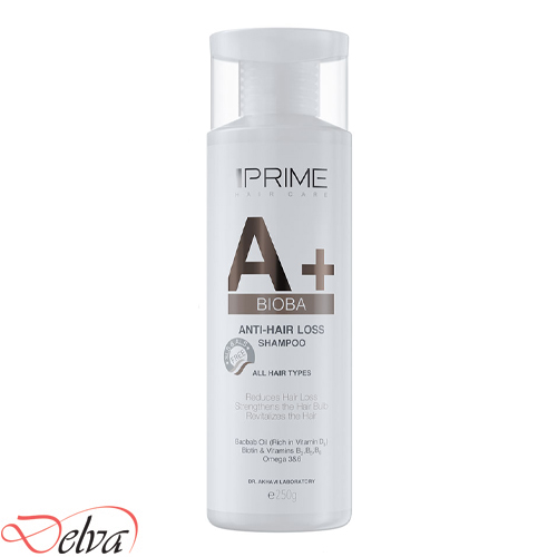 شامپو تقویت کننده و ضد ریزش مو پرایم (+A)