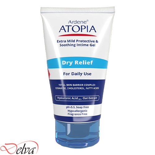 ژل بهداشتی بسیار ملایم ژنیتال بانوان درای ریلیف آردن آتوپیا