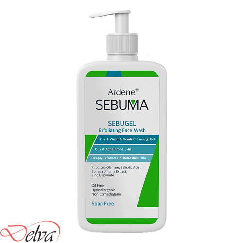 ژل شوینده و ساینده صورت سبوژل آردن سبوما