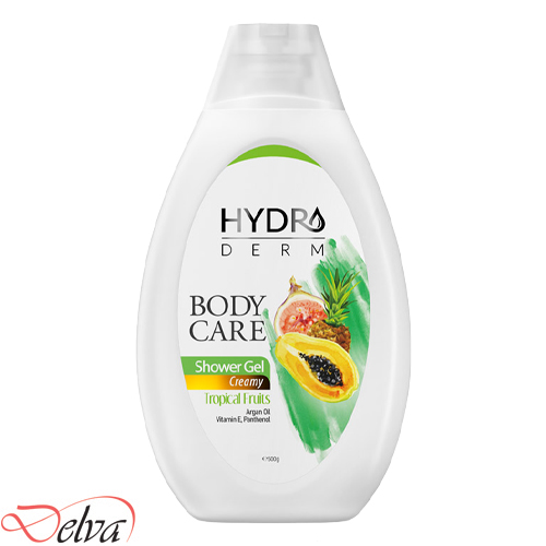 شامپو بدن کرمی میوه‌های استوایی هیدرودرم