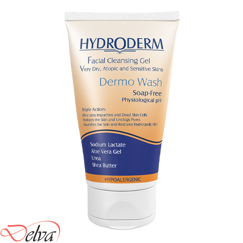 ژل شستشوی صورت مناسب پوست خشک (درمو واش) هیدرودرم