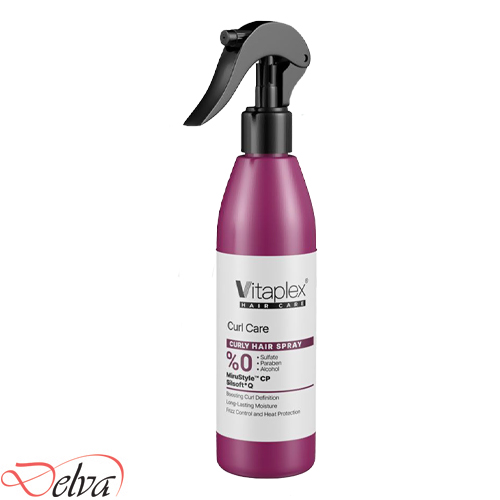 اسپری آبرسان و نرم کننده موهای فر ویتاپلکس