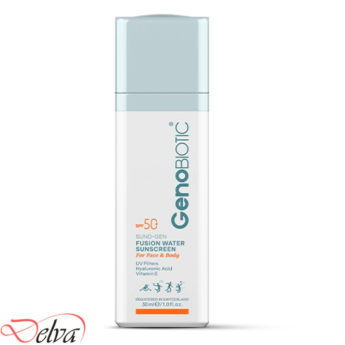 genobiotic - sun screen - fusion water - SPF 50 ضد آفتاب فیوژن واتر Spf50 ژنوبایوتیک