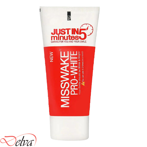 misswake- pro- white-5 minutes خمیر دندان سفید کننده 5 دقیقه ای میسویک